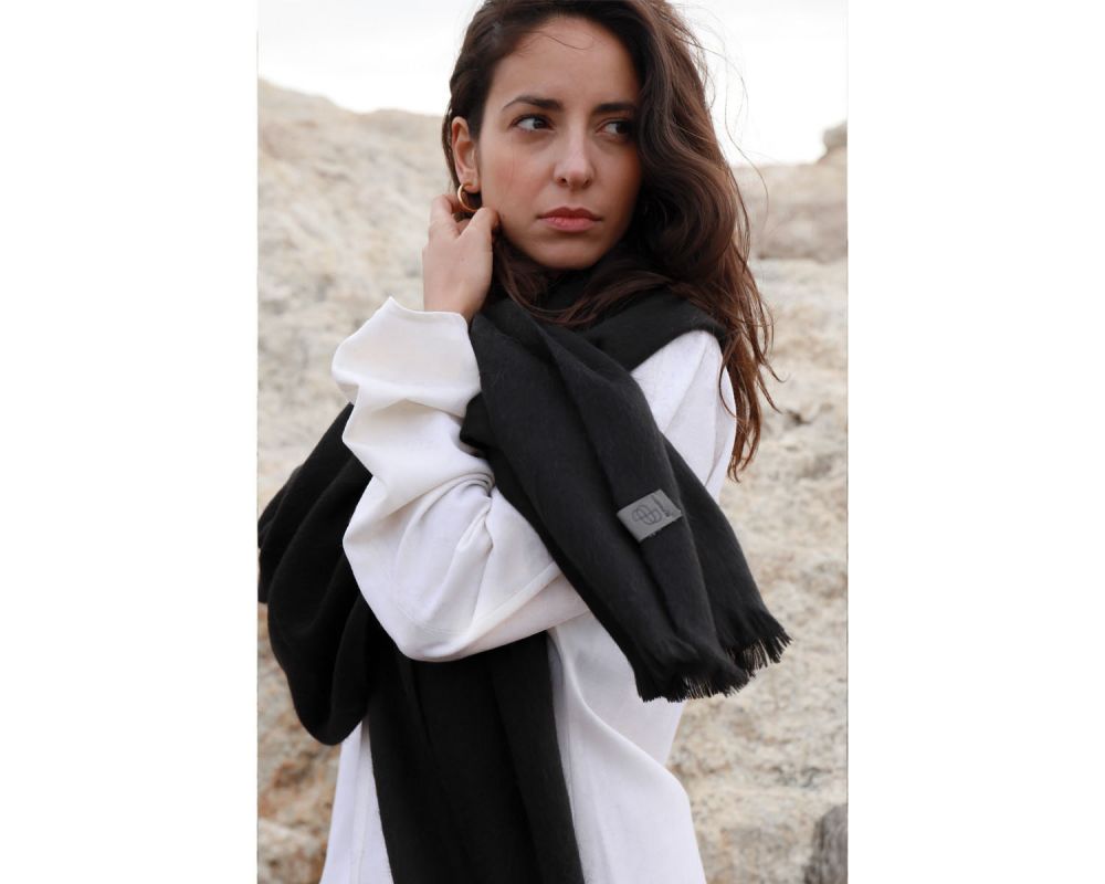 BUFANDY | Sjaal Solid XS - Black